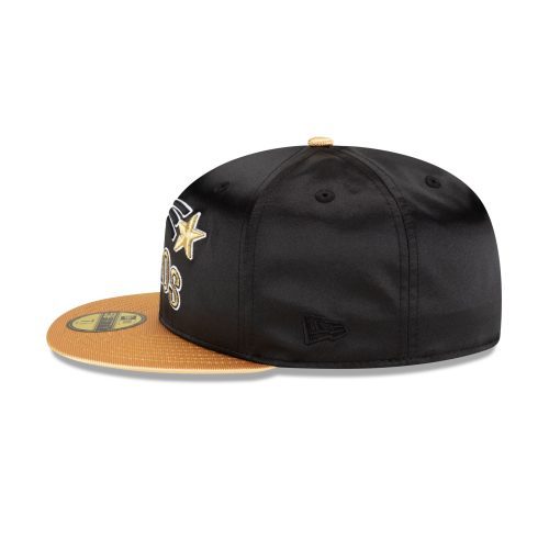 70852046 59FIFTY METALLICGOLD HOUASTCO BLK LSIDE