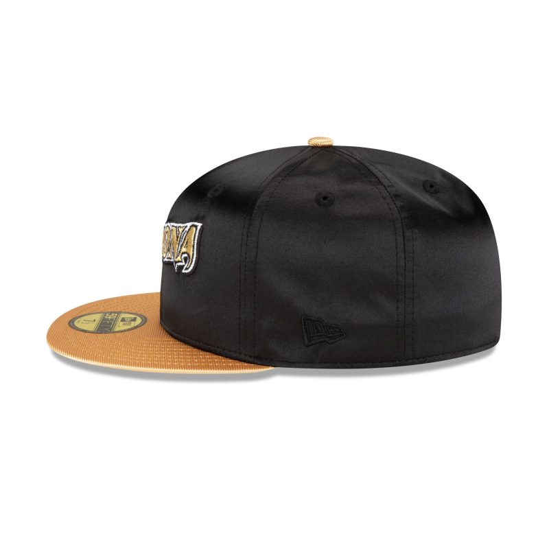 70852063 59FIFTY METALLICGOLD ARIDIACO BLK LSIDE