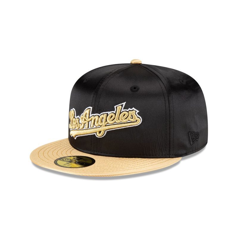 70852083 59FIFTY METALLICGOLD LOSDODCO BLK 3QL