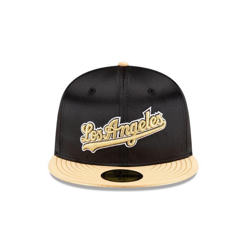 70852083 59FIFTY METALLICGOLD LOSDODCO BLK F