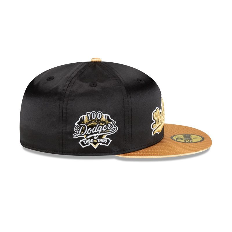 70852083 59FIFTY METALLICGOLD LOSDODCO BLK RSIDE