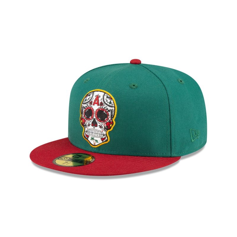 70854515 59FIFTY SUGARSKULL ANAANG GRN 3QL