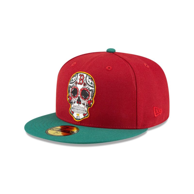 70854531 59FIFTY SUGARSKULL BOSRED SCA 3QL