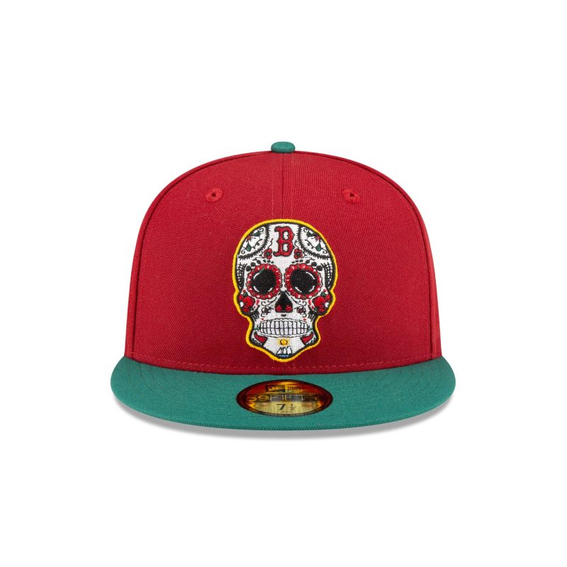 70854531 59FIFTY SUGARSKULL BOSRED SCA F