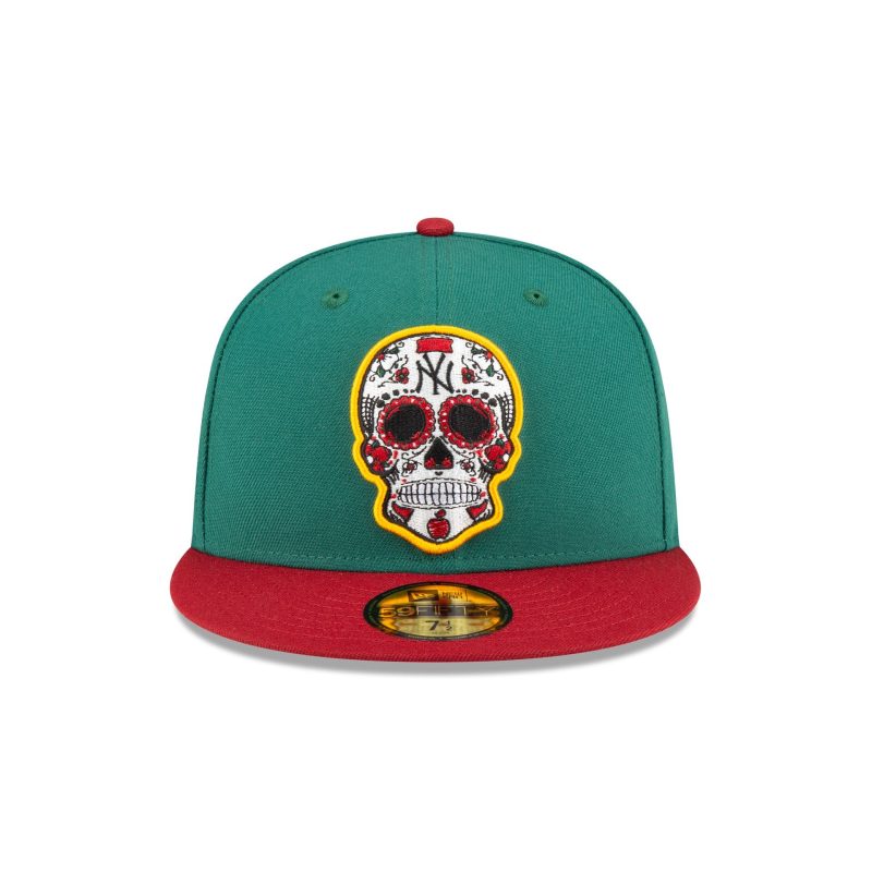 70854535 59FIFTY SUGARSKULL NEYYAN GRN F