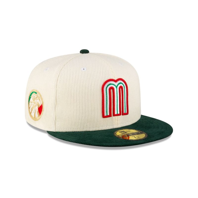 70856574 59FIFTY MEXICOMCORD24 WHT 3QR