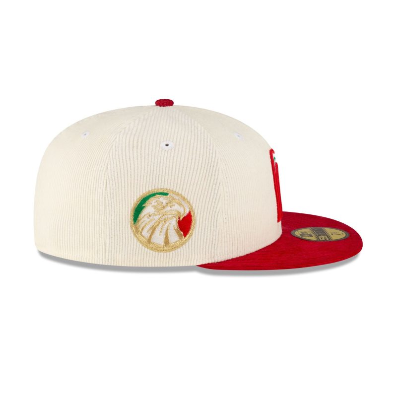 70856576 59FIFTY MEXICOMCORD24 WHT RSIDE