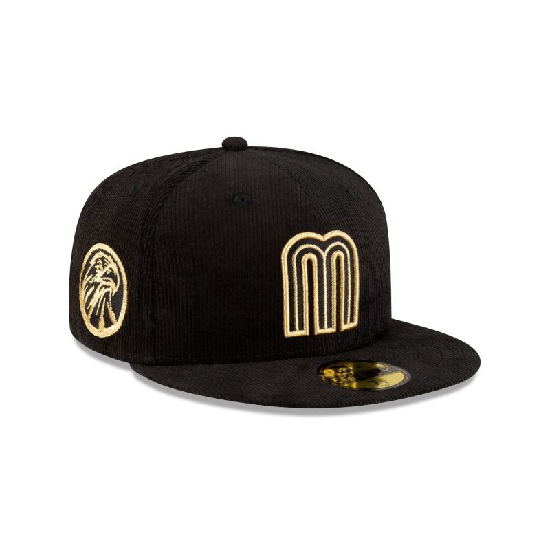 70856577 59FIFTY MEXICOMCORD24 BLK 3QR