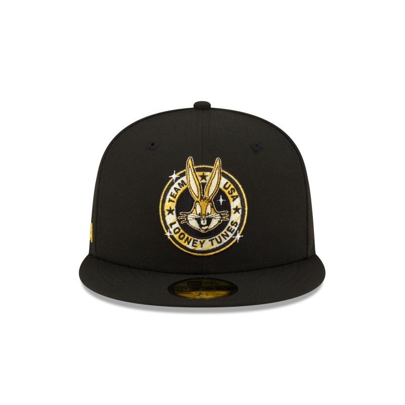 70859049 59FIFTY LOONEYTUNESXOLYMPICS BUGS 20BUNNY BLACK F