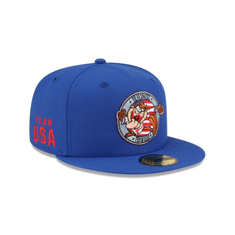 70859051 59FIFTY LOONEYTUNESXOLYMPICS TAZ BLUE 3QR