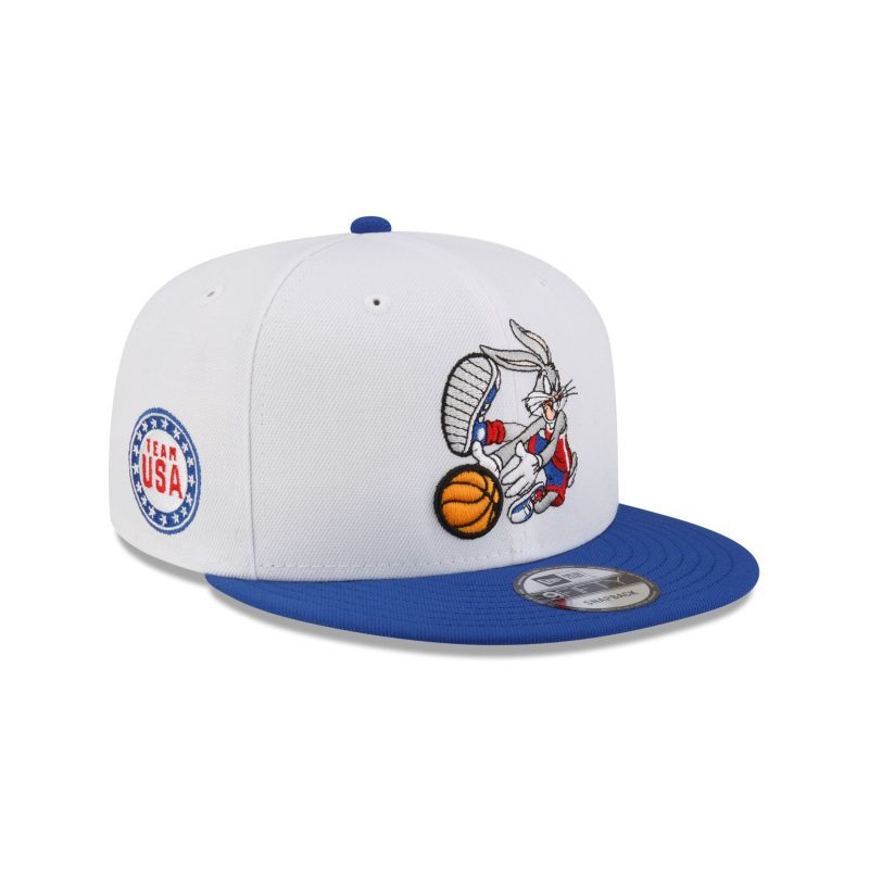 70859055 9FIFTY LOONEYTUNESXOLYMPICS BUGS 20BUNNY WHITE 3QR