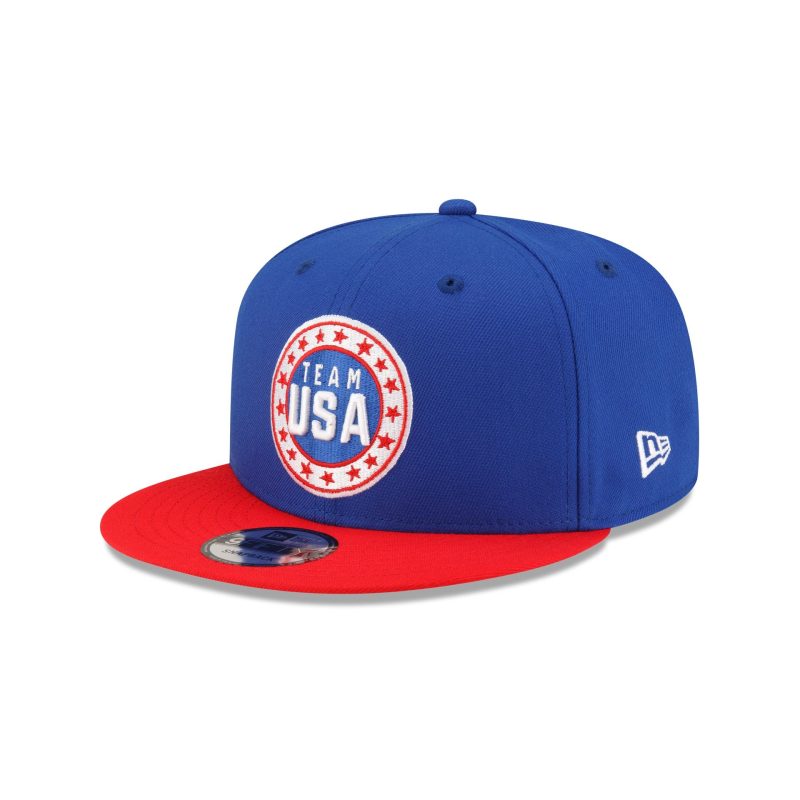 70859057 9FIFTY LOONEYTUNESXOLYMPICS TEAMUSA BLUE 3QL