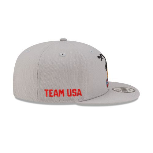 70859065 9FIFTY LOONEYTUNESXOLYMPICS DAFFY 20DUCK GRAY RSIDE