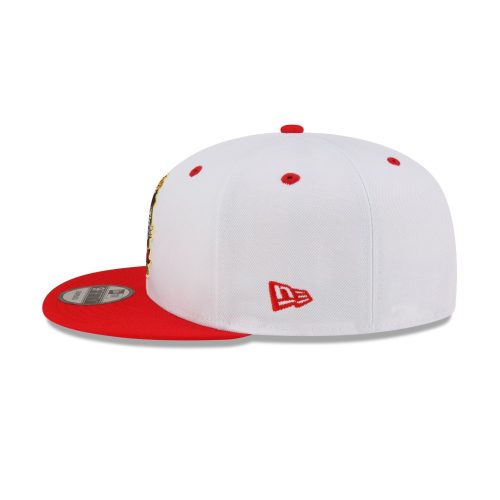 70859081 9FIFTY LOONEYTUNESXOLYMPICS BUGS 20LOLA WHITE LSIDE