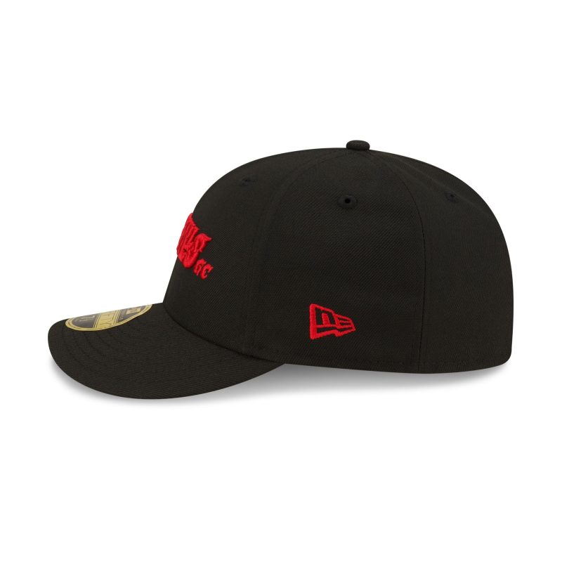 70859908 LP59FIFTY LIVGOLFLP5950 FIREBALLS BLACK LSIDE 1