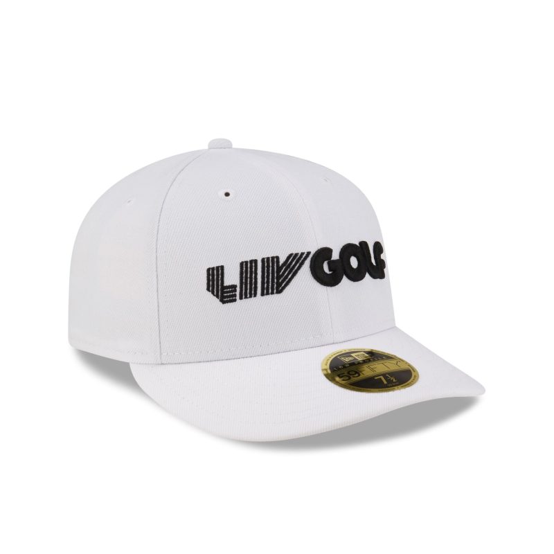 70859935 LP59FIFTY LIVGOLFLP5950 LIV WHITE 3QR