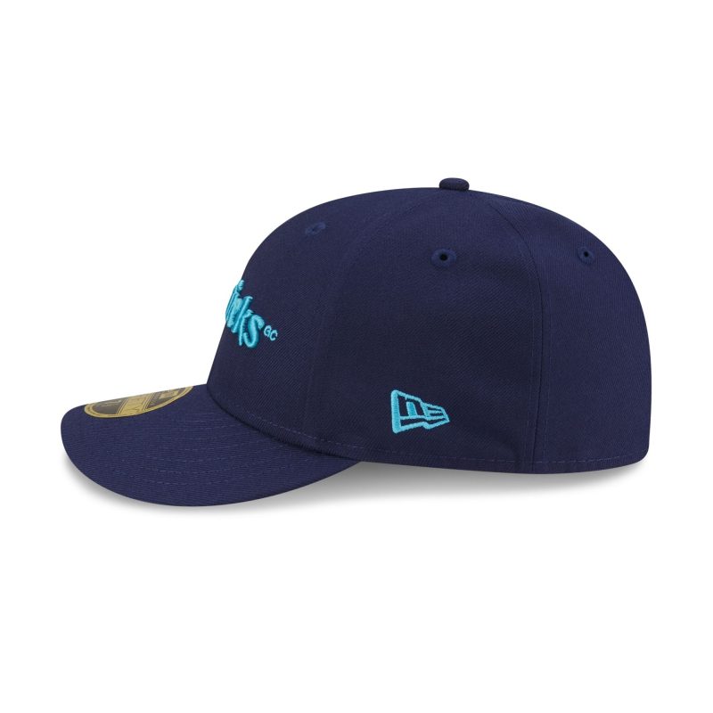 70859945 LP59FIFTY LIVGOLFLP5950 MAJESTICKS NAVY LSIDE