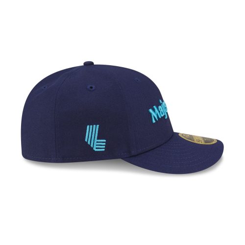 70859945 LP59FIFTY LIVGOLFLP5950 MAJESTICKS NAVY RSIDE