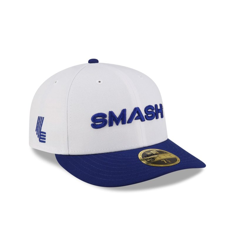 70859980 LP59FIFTY LIVGOLFLP5950 SMASH WHITE 3QR