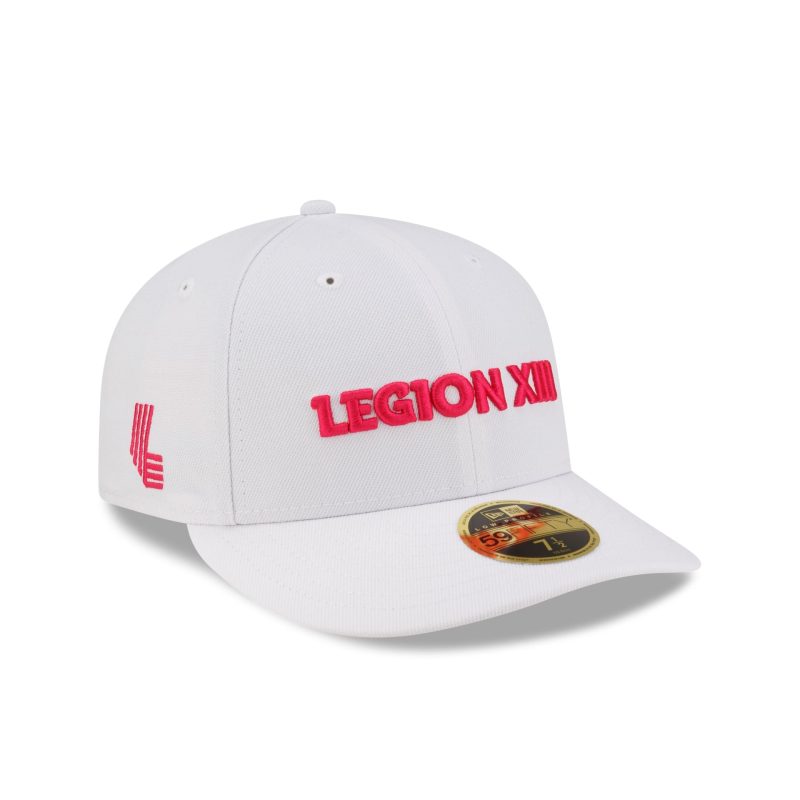 70860354 LP59FIFTY LIVGOLFLP5950 LEGION13 WHITE 3QR