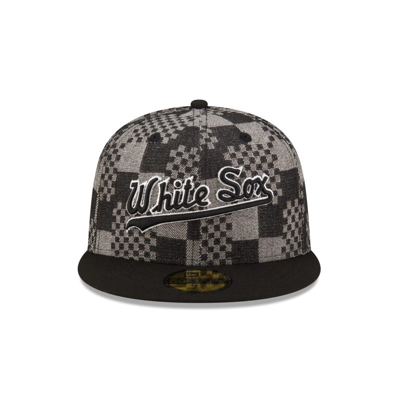 70863543 59FIFTY MLBPATTERNDENIM CHIWHICO BLACK F