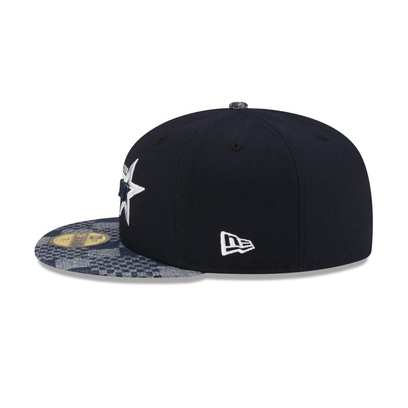 70863977 59FIFTY MLBPATTERNDENIM HOUASTCO BLUE LSIDE