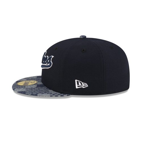 70863985 59FIFTY MLBPATTERNDENIM NEYYANCO BLUE LSIDE