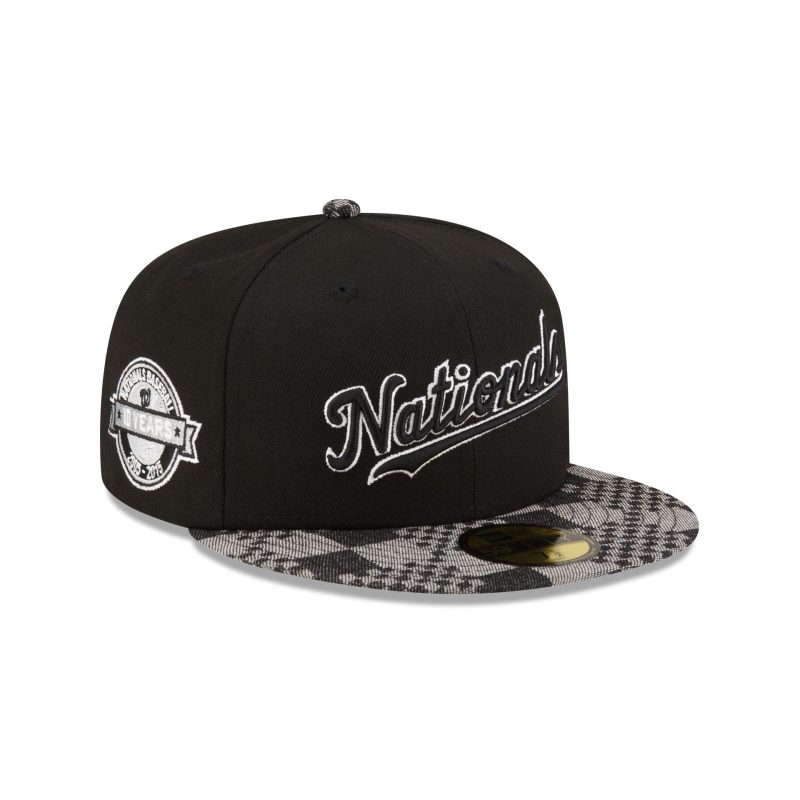 70863993 59FIFTY MLBPATTERNDENIM WASNATCO BLACK 3QR