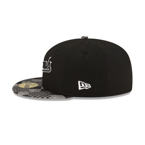 70863993 59FIFTY MLBPATTERNDENIM WASNATCO BLACK LSIDE