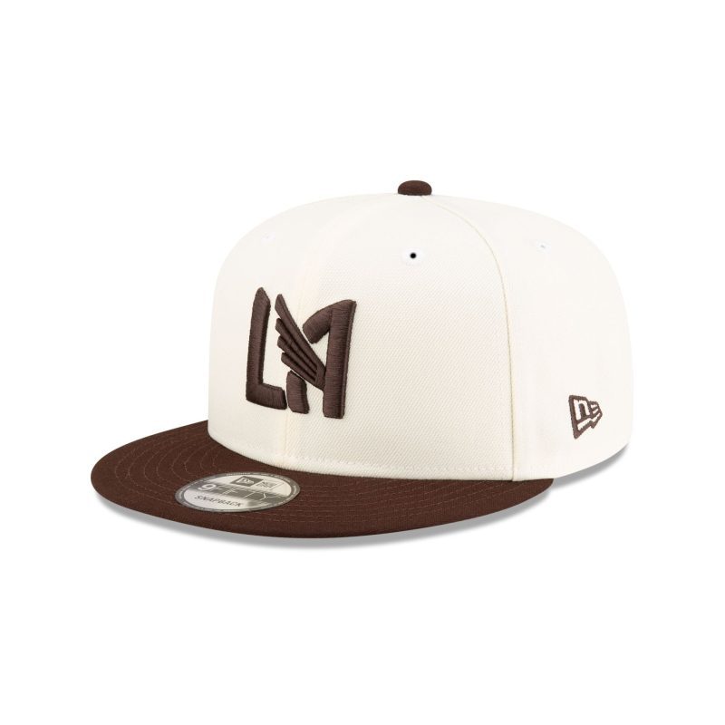 70866158 9FIFTY MLSJERSEYHOOK3RD LAFC WHT 3QL