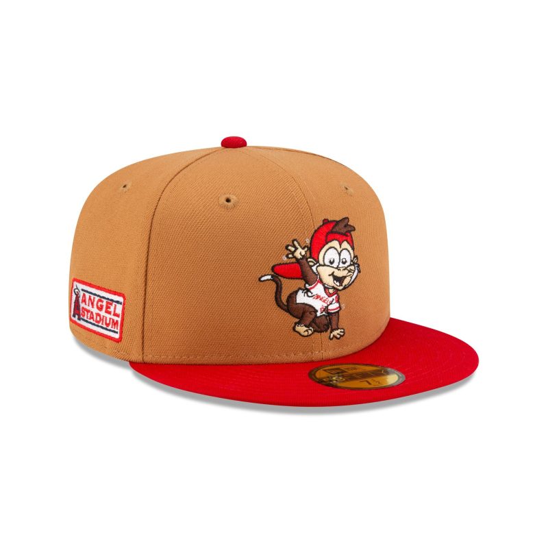 70873123 59FIFTY MLBMINIMASCOT ANAANG BRN 3QR