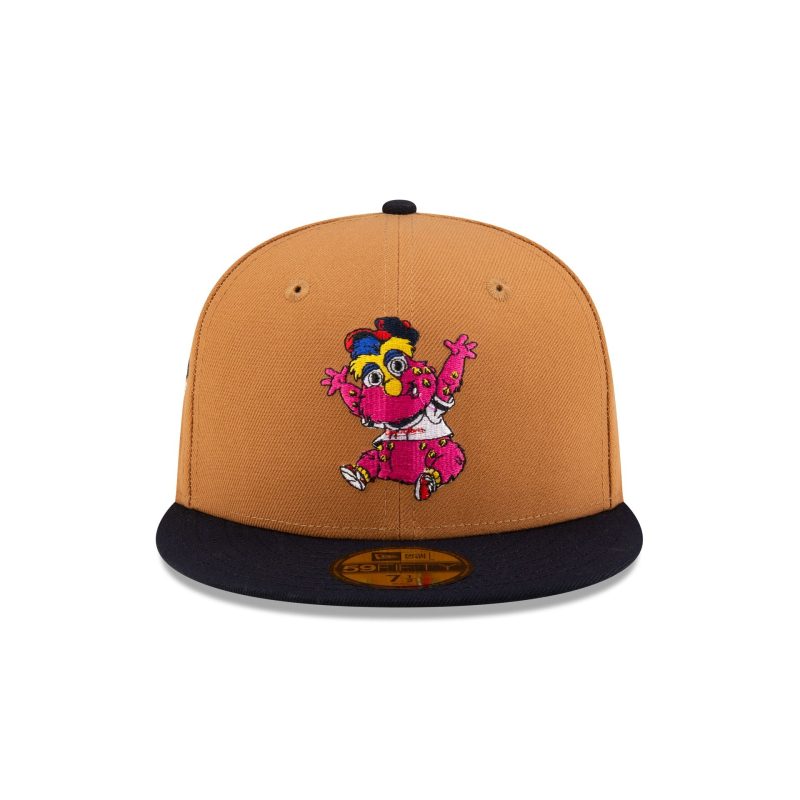 70873135 59FIFTY MLBMINIMASCOT CLEGUA BRN F 1