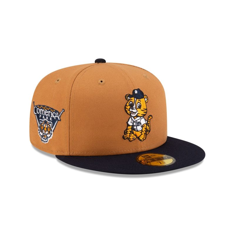 70873142 59FIFTY MLBMINIMASCOT DETTIG BRN 3QR