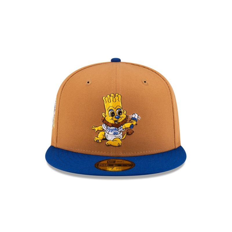 70873145 59FIFTY MLBMINIMASCOT KANROYCO BRN F