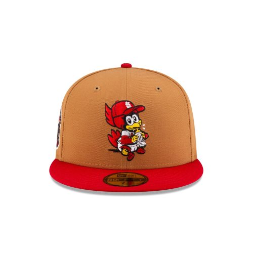 70873147 59FIFTY MLBMINIMASCOT STLCAR BRN F 1