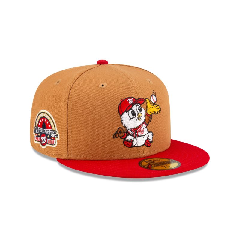 70873149 59FIFTY MLBMINIMASCOT WASNATCO BRN 3QR