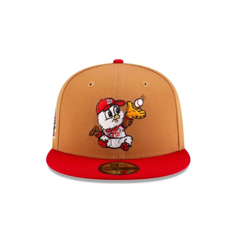 70873149 59FIFTY MLBMINIMASCOT WASNATCO BRN F