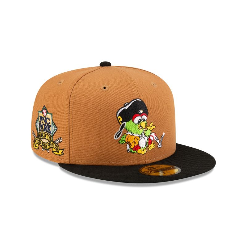 70873152 59FIFTY MLBMINIMASCOT PITPIRCO BRN 3QR