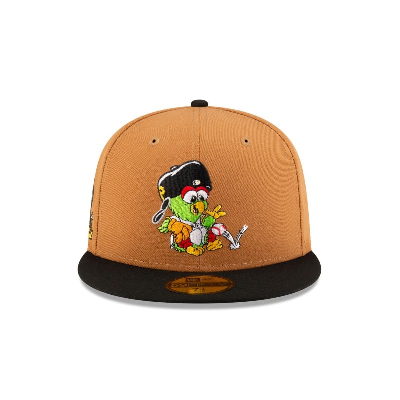 70873152 59FIFTY MLBMINIMASCOT PITPIRCO BRN F