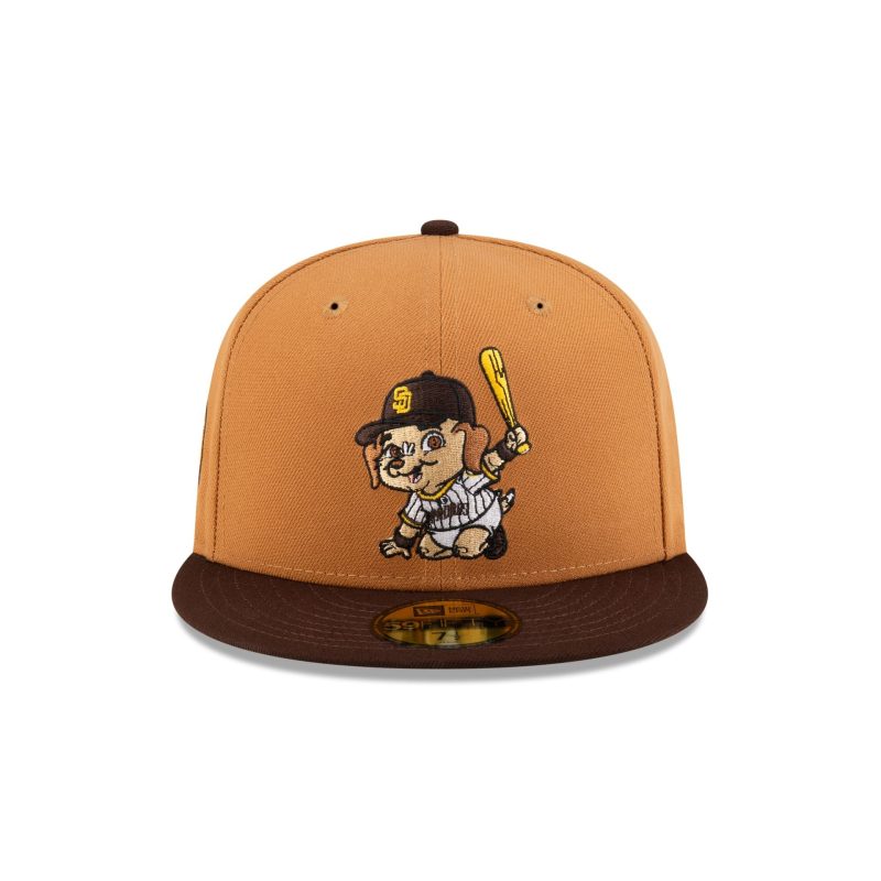 70873155 59FIFTY MLBMINIMASCOT SADPAD BRN F 1