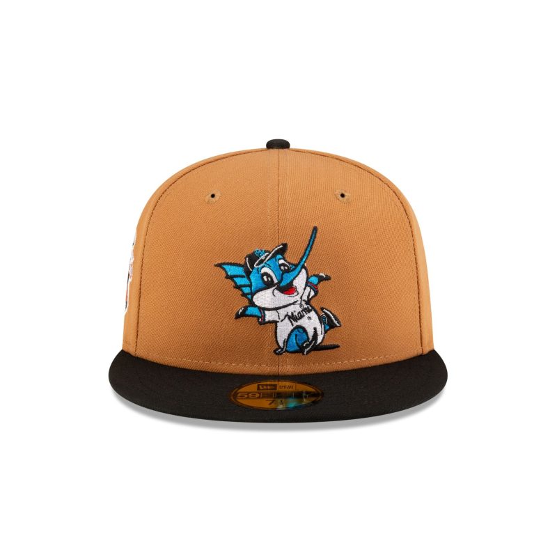 70873160 59FIFTY MLBMINIMASCOT MIAMARCO BRN F