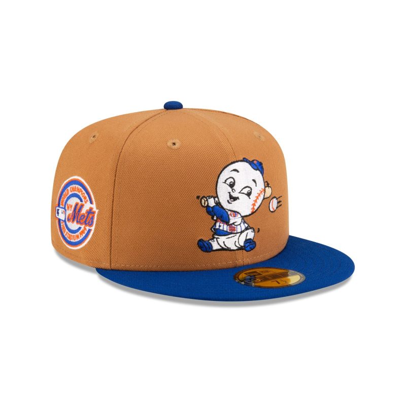 70873184 59FIFTY MLBMINIMASCOT NEYMETCO BRN 3QR