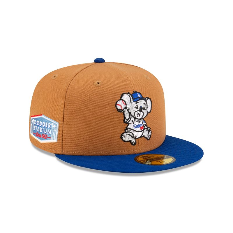 70873187 59FIFTY MLBMINIMASCOT LOSDOD BRN 3QR