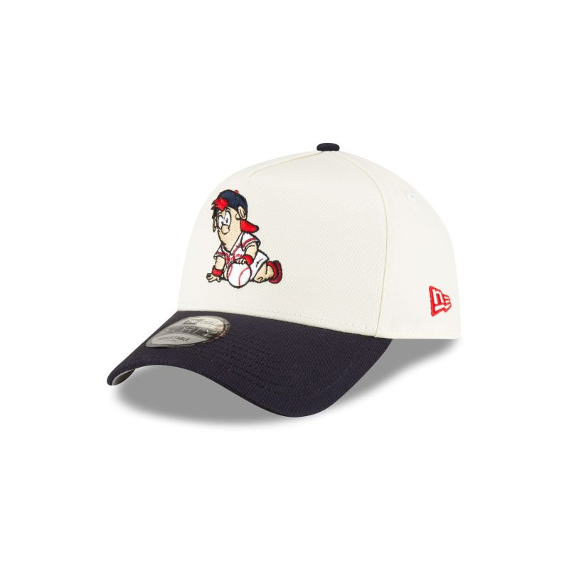 70873718 9FORTYAF MLBMINIMASCOT ATLBRACO WHT 3QL