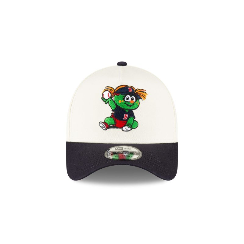 70873721 9FORTYAF MLBMINIMASCOT BOSREDCO WHT F