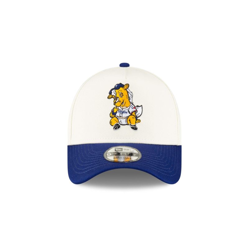 70873761 9FORTYAF MLBMINIMASCOT TEXRANCO WHT F