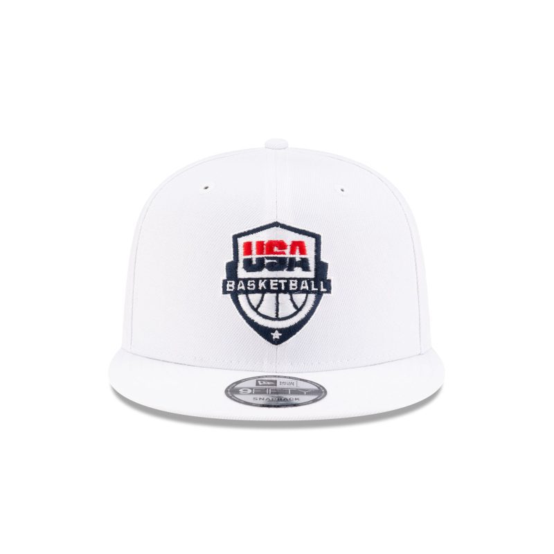 70874300 9FIFTY USABASKETBALLDREAMFW24 USABKBCU WHT F