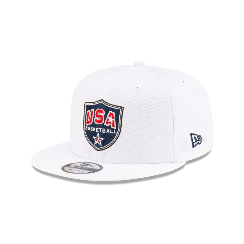 70874301 9FIFTY USABASKETBALLDREAMFW24 USABKBCL WHT 3QL