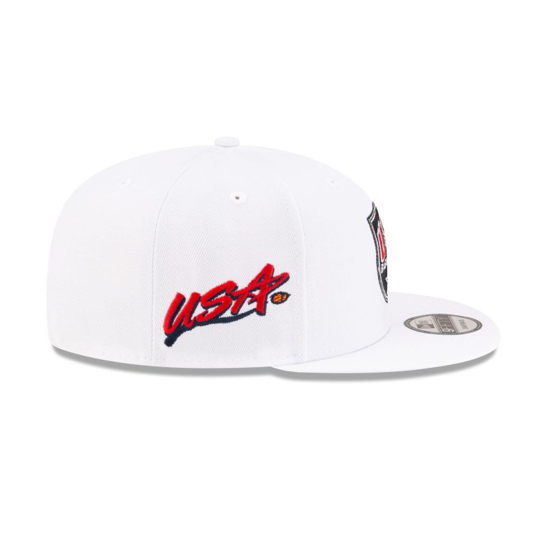 70874301 9FIFTY USABASKETBALLDREAMFW24 USABKBCL WHT RSIDE