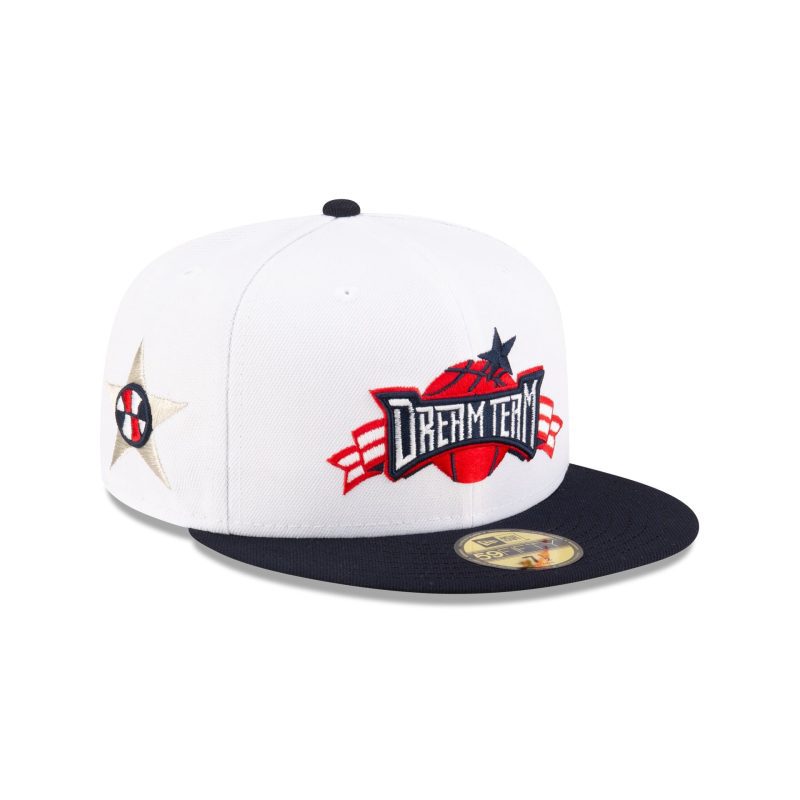 70874752 59FIFTY USABASKETBALLDREAMFW24 USABKBCL WHT 3QR